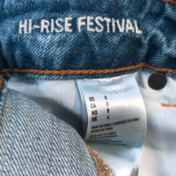 🔹American Eagle🦅Festival Shorts Junior’s Size 0 - Picture 5 of 12